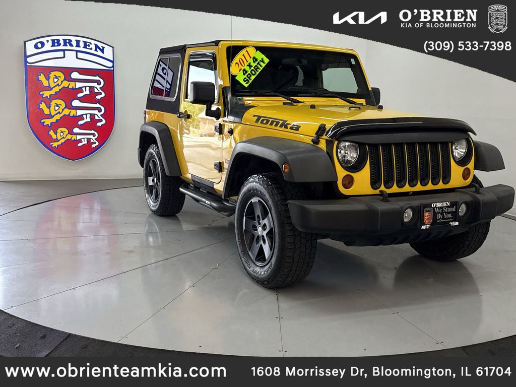 Detonator Yellow 2011 Jeep Wrangler SUV / Crossover Four-Wheel Drive 6-Speed Manual