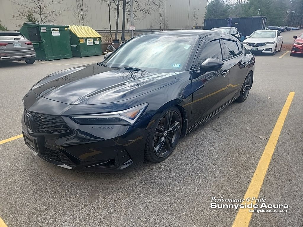 Majestic Black Pearl 2023 Acura Integra FWD with Technology and A-SPEC Package Sedan Front-Wheel Drive 6-Speed Manual
