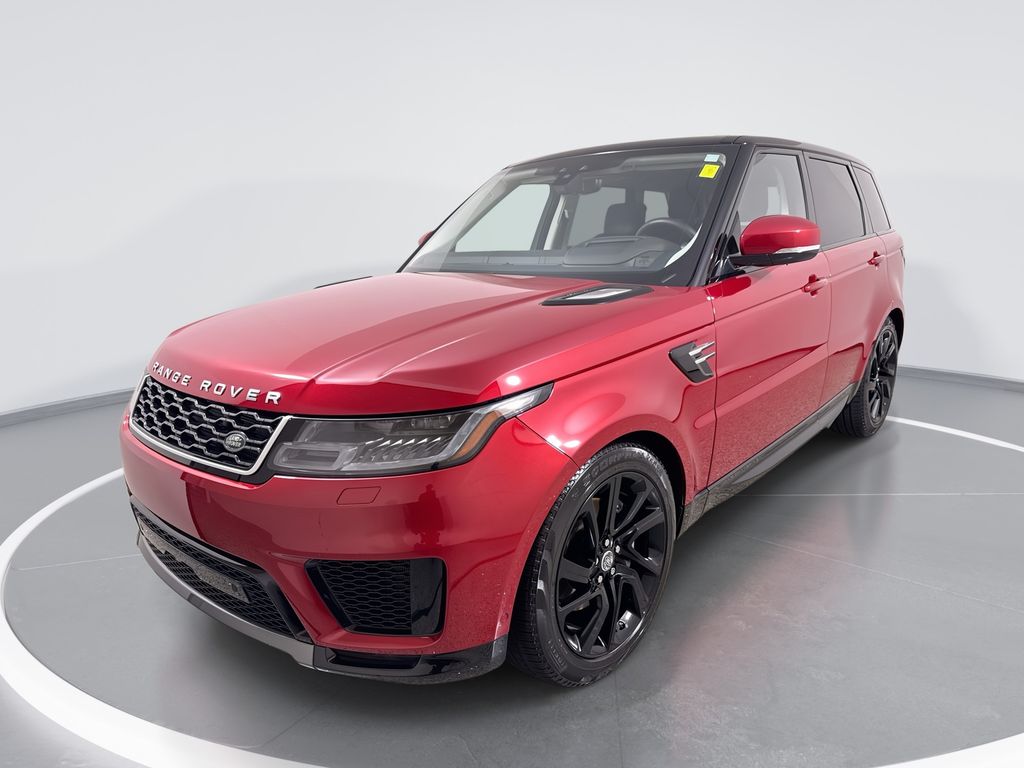 Red 2019 Land Rover Range Rover Sport SUV / Crossover All-Wheel Drive 8-Speed Automatic