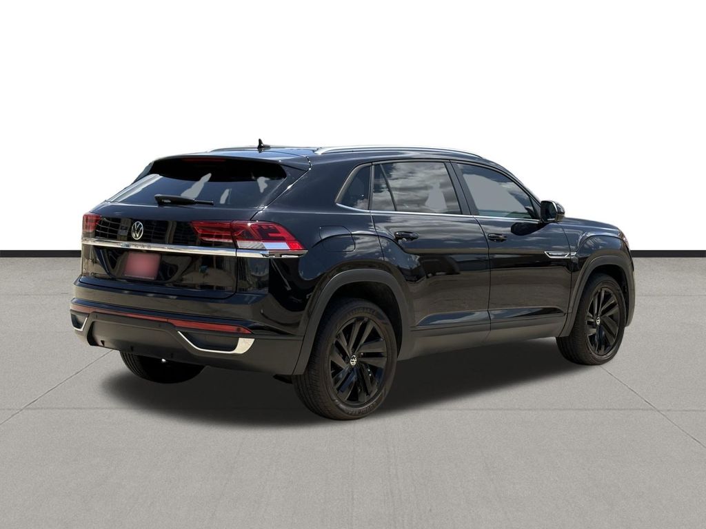 2023 Volkswagen Atlas Cross Sport 2.0T SE w/Technology Black at DeMontrond Auto Country