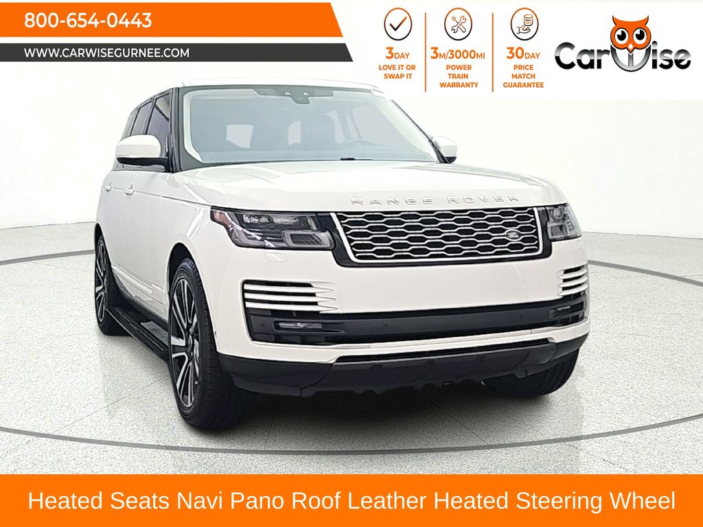 White 2018 Land Rover Range Rover SUV / Crossover All-Wheel Drive 8-Speed Automatic