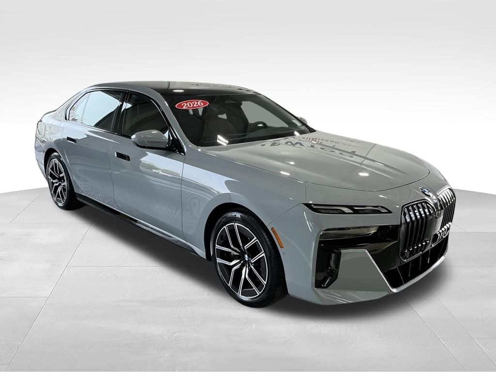 Brooklyn Gray Metallic 2026 BMW 7 Series 740i xDrive Sedan All-Wheel Drive 8-Speed Automatic