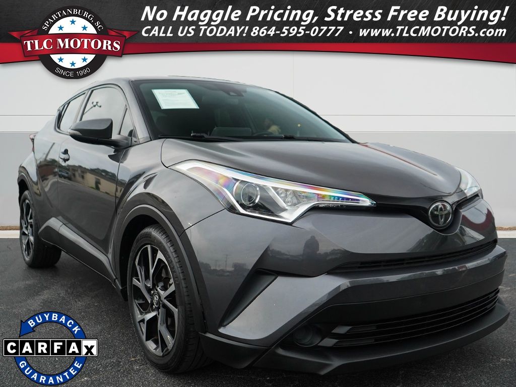Magnetic Gray Metallic 2019 Toyota C-HR SUV / Crossover Front-Wheel Drive Continuously Variable Transmission