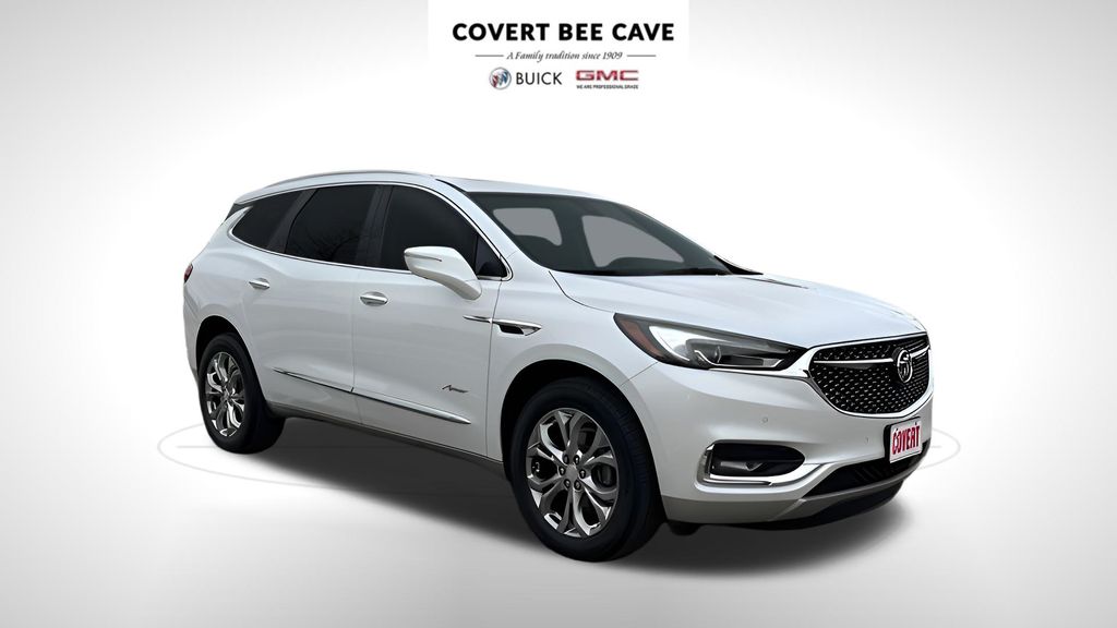 White Frost 2019 Buick Enclave Avenir FWD SUV / Crossover Front-Wheel Drive 9-Speed Automatic