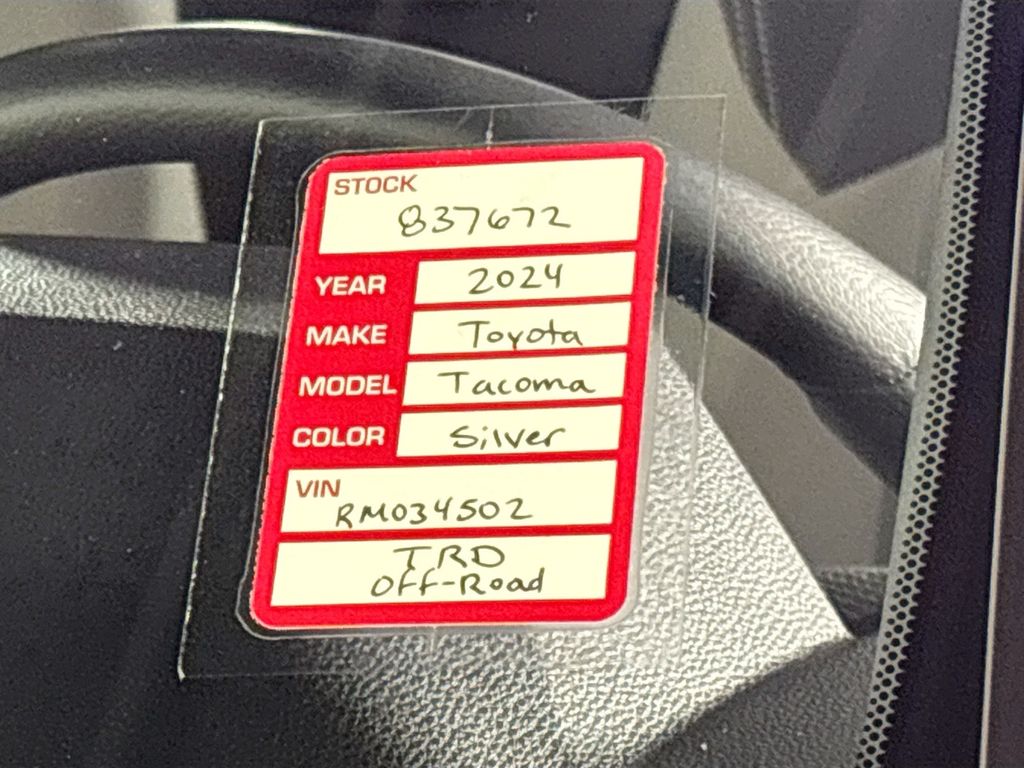 2024 Toyota Tacoma TRD Off-Road