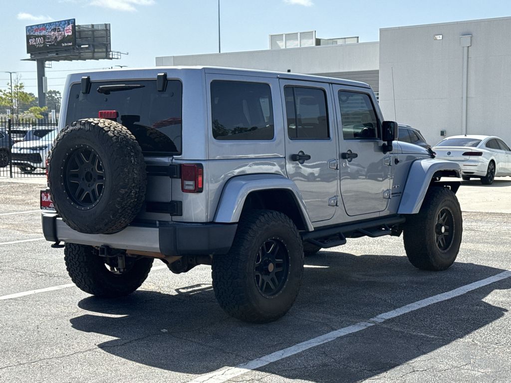 2017 Jeep Wrangler Unlimited Sahara Silver at Autostrade