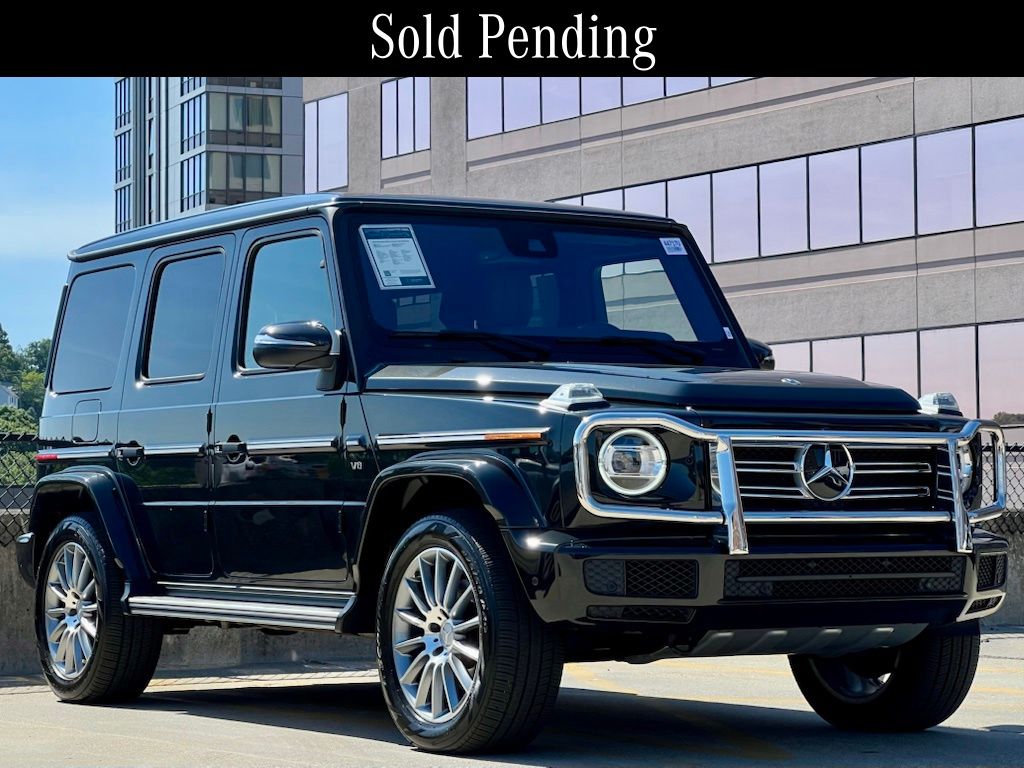 Gray (MANUFAKTUR Platinum Black Metallic) 2023 Mercedes-Benz G-Class SUV / Crossover All-Wheel Drive 9-Speed Automatic