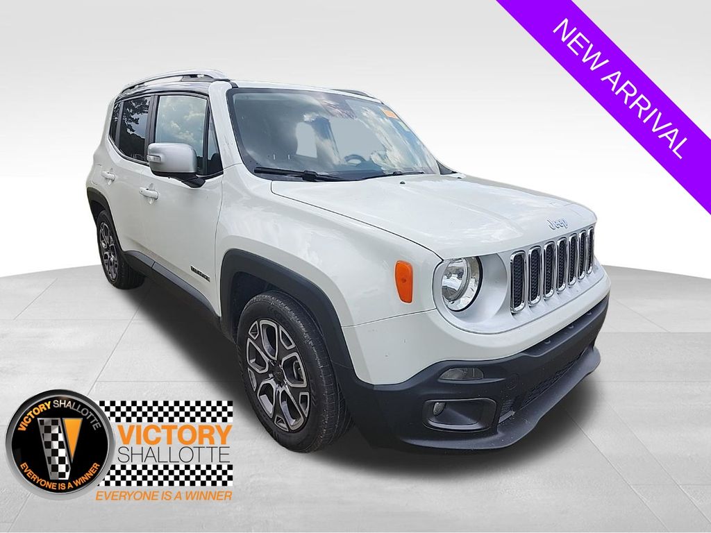 Alpine White 2018 Jeep Renegade SUV / Crossover Front-Wheel Drive 9-Speed Automatic