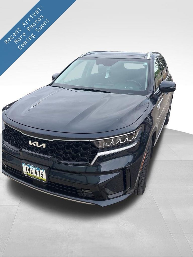 Gravity Blue 2023 Kia Sorento Hybrid EX AWD SUV / Crossover All-Wheel Drive 6-Speed Automatic