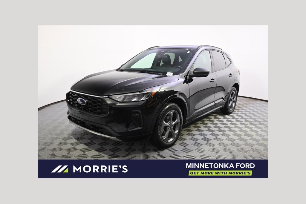 Agate Black Metallic 2024 Ford Escape SUV / Crossover All-Wheel Drive 8-Speed Automatic