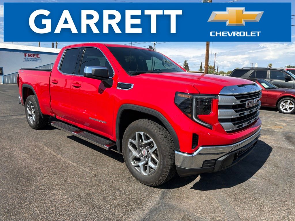 Cardinal Red 2023 GMC Sierra 1500 Pickup Truck Four-Wheel Drive 8-Speed Automatic