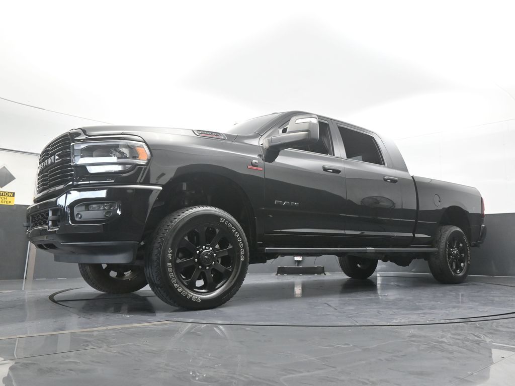 Used 2024 Diamond Black Crystal Pearlcoat Ram Laramie image 59