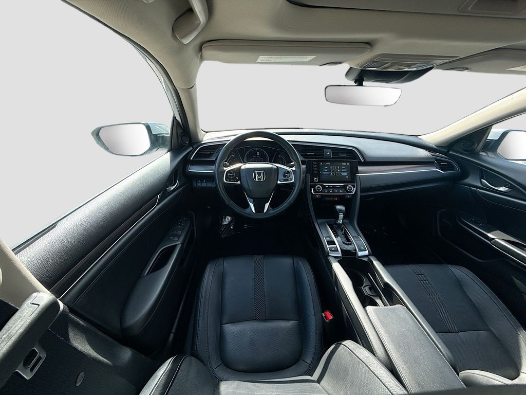 2020 Honda Civic EX-L White at Community Honda