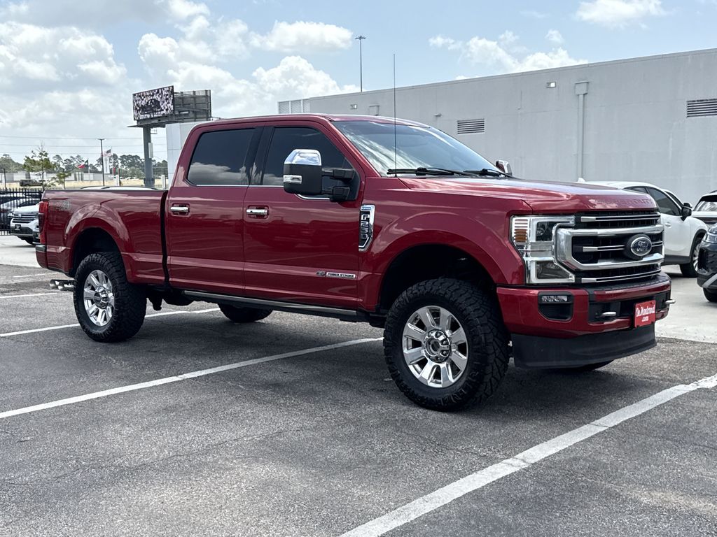 2020 Ford F-250SD Platinum Red at EAG Ford Navasota