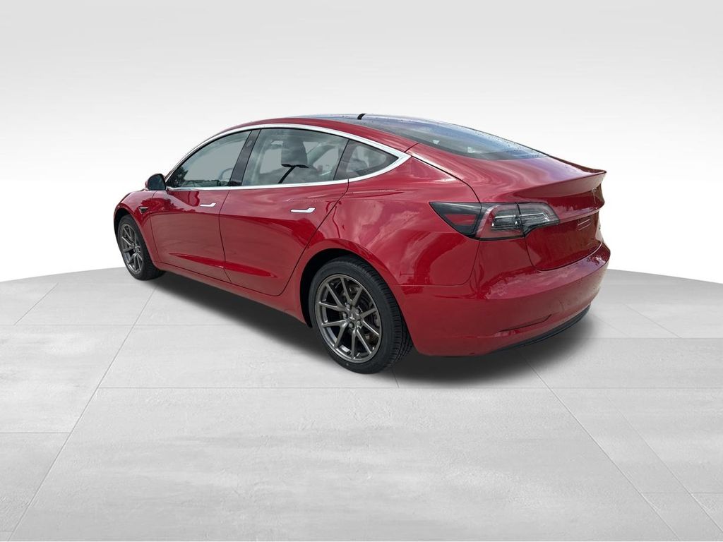 2018 Red Multi-Coat Tesla Model 3 Long Range AWD Sedan