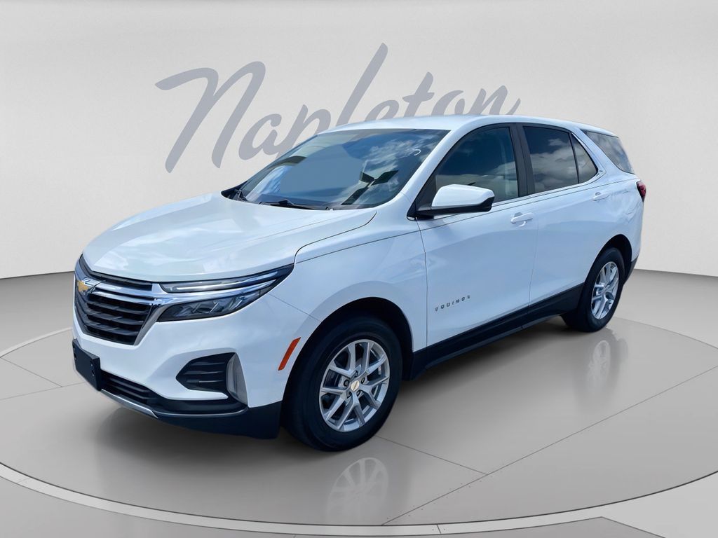 Summit White 2023 Chevrolet Equinox SUV / Crossover Four-Wheel Drive 6-Speed Automatic Overdrive