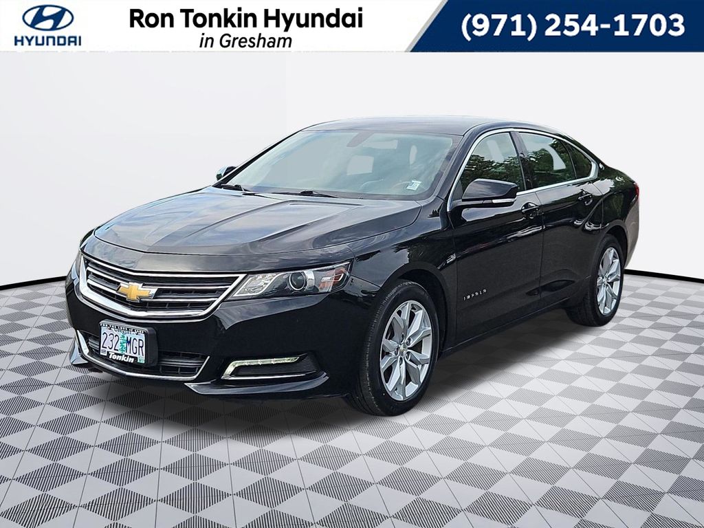 Black 2019 Chevrolet Impala LT FWD Sedan Front-Wheel Drive 6-Speed Automatic Overdrive