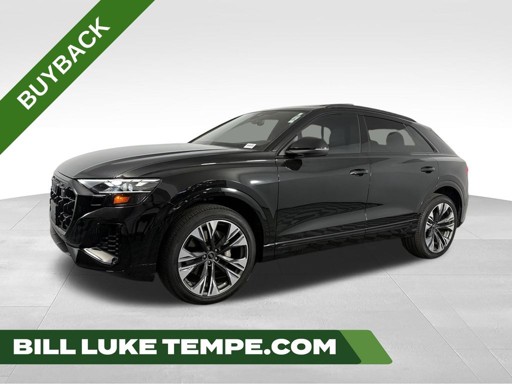 Mythos Black Metallic 2025 Audi Q8 SUV / Crossover All-Wheel Drive 8-Speed Automatic