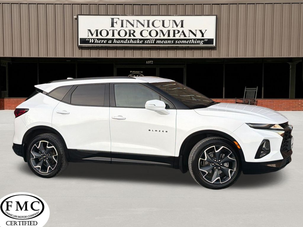Summit White 2019 Chevrolet Blazer RS AWD SUV / Crossover All-Wheel Drive 9-Speed Automatic