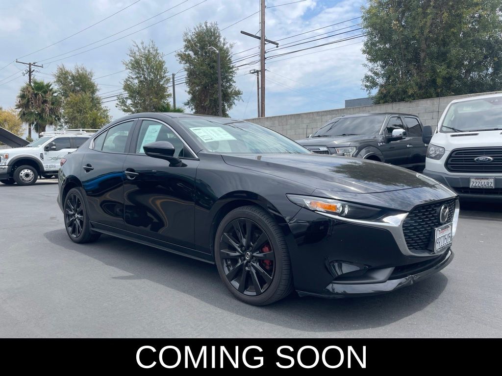 Jet Black Mica 2024 Mazda MAZDA3 Sedan Front-Wheel Drive 6-Speed Automatic
