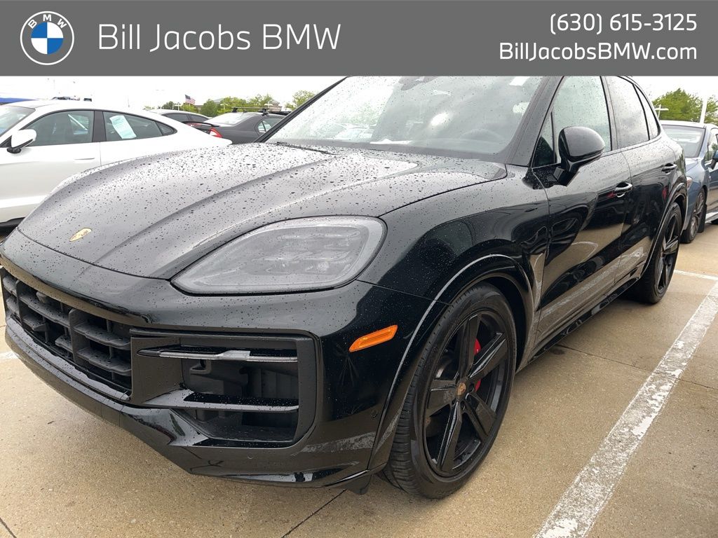Black Metallic 2025 Porsche Cayenne GTS AWD SUV / Crossover All-Wheel Drive 8-Speed Automatic