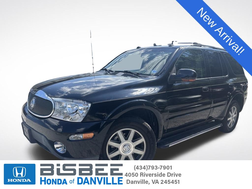 Black 2004 Buick Rainier SUV / Crossover Rear-Wheel Drive 4-Speed Automatic Overdrive