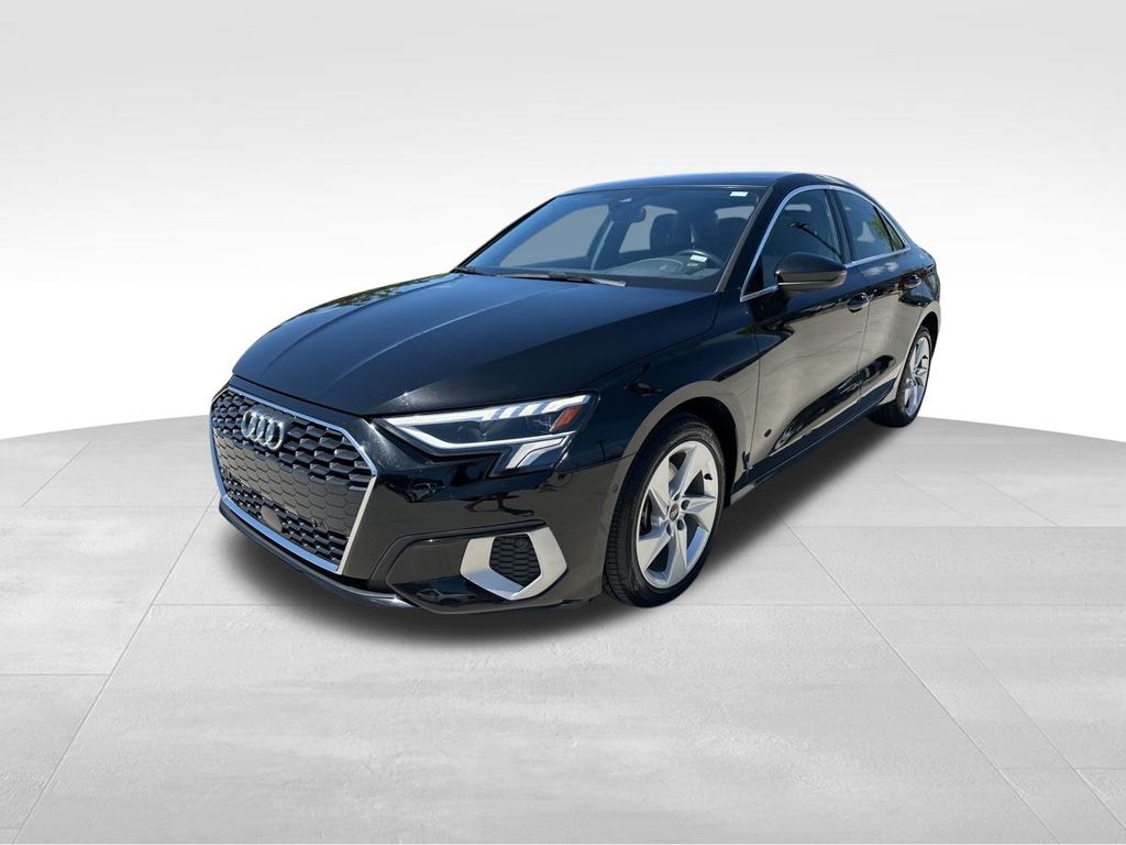 2023 Brilliant Black Audi A3 40 Premium FWD Sedan