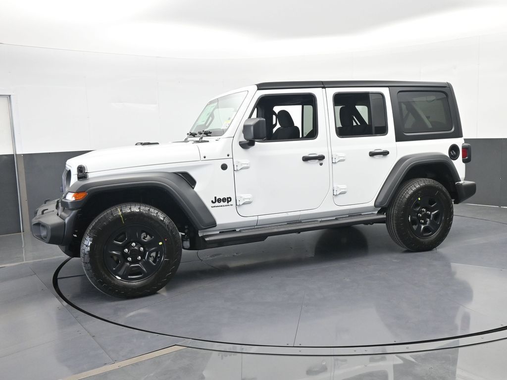 New 2026 Bright White Clearcoat Jeep Sport image 2