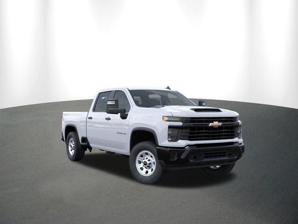 Summit White 2026 Chevrolet Silverado 2500HD Pickup Truck Four-Wheel Drive Automatic