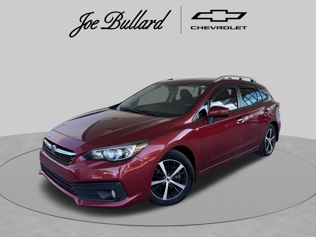 Crimson Red Pearl 2022 Subaru Impreza Wagon All-Wheel Drive Continuously Variable Transmission