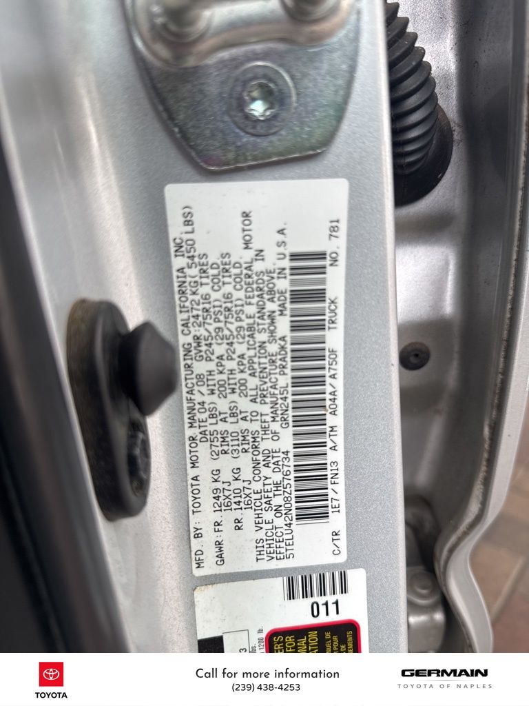 2008 Toyota Tacoma Base 4x4 photo 15