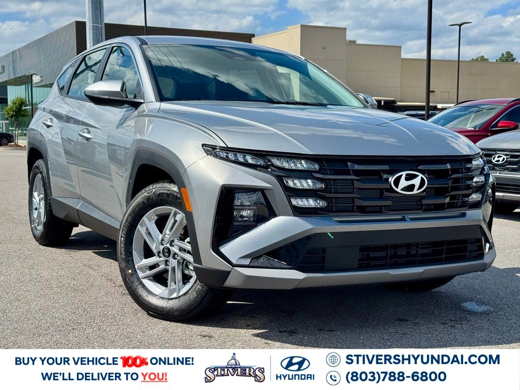 Shimmering Silver 2026 Hyundai Tucson SUV / Crossover Front-Wheel Drive 8-Speed Automatic