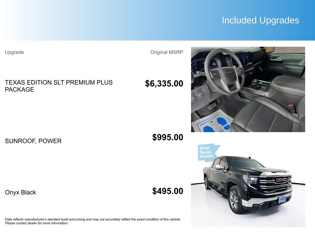 Used Car 2025 Gmc Sierra 1500  Slt For Sale Under $50,000 In Austin, Texas