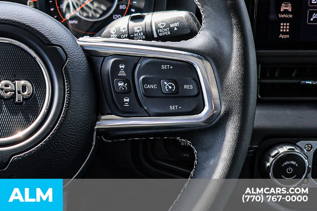 Used 2025 Black Jeep Sahara / MT Certified image 35