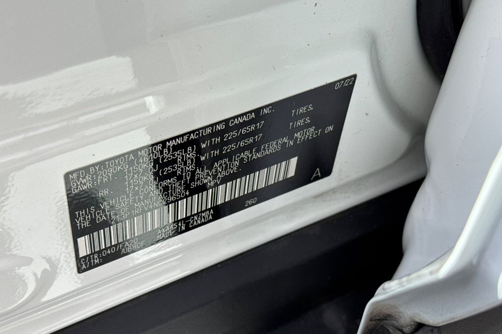 used 2022 Toyota RAV4 car, priced at $31,904