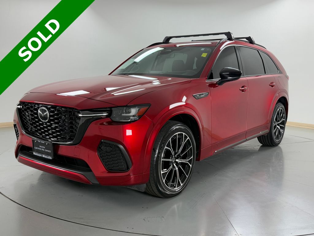 Soul Red Crystal Metallic 2025 Mazda CX-70 3.3 Turbo S Premium AWD SUV / Crossover All-Wheel Drive 8-Speed Automatic