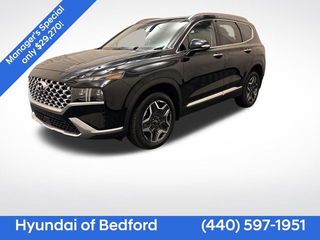 Twilight Black 2023 Hyundai Santa Fe Limited AWD SUV / Crossover All-Wheel Drive Automatic