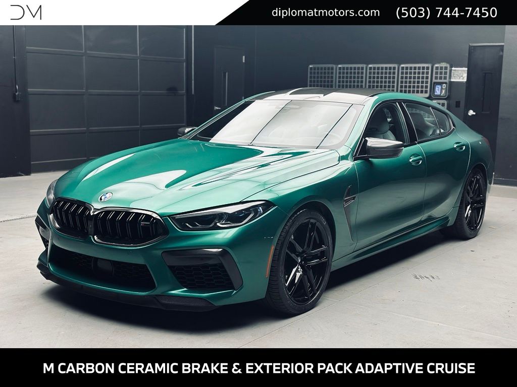 Isle of Man Green Metallic 2024 BMW M8 Sedan All-Wheel Drive 8-Speed Automatic