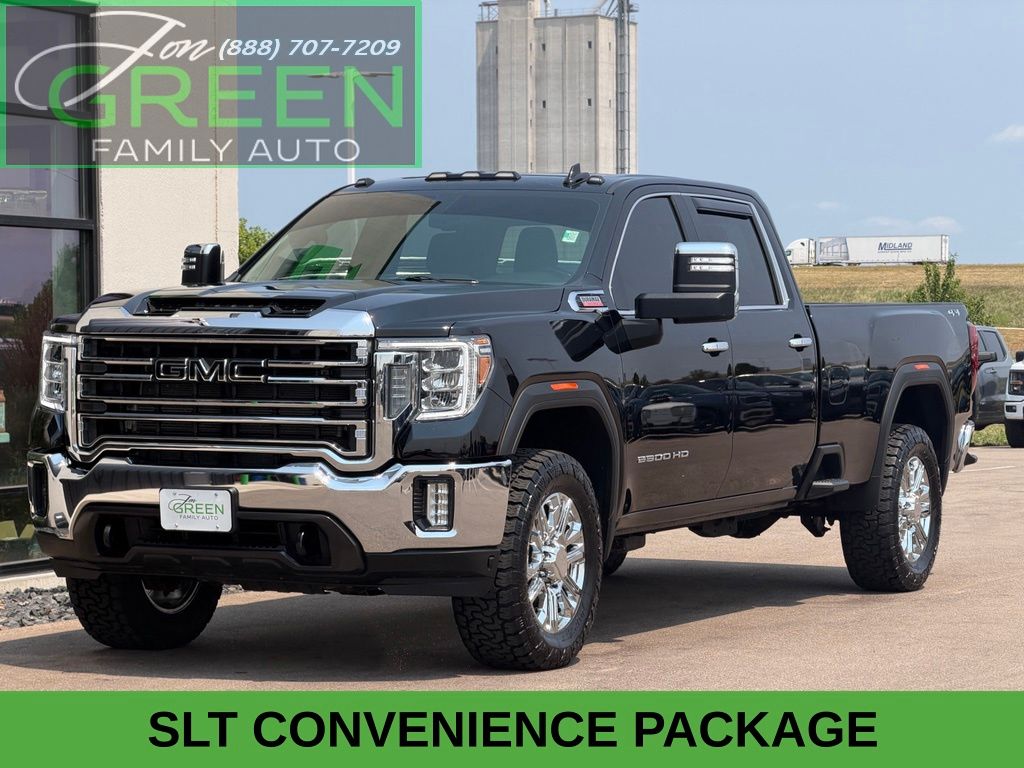 Onyx Black 2022 GMC Sierra 2500HD Pickup Truck Four-Wheel Drive Automatic