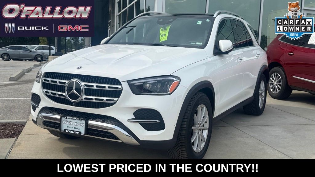 Polar White 2025 Mercedes-Benz GLE SUV / Crossover All-Wheel Drive 9-Speed Automatic