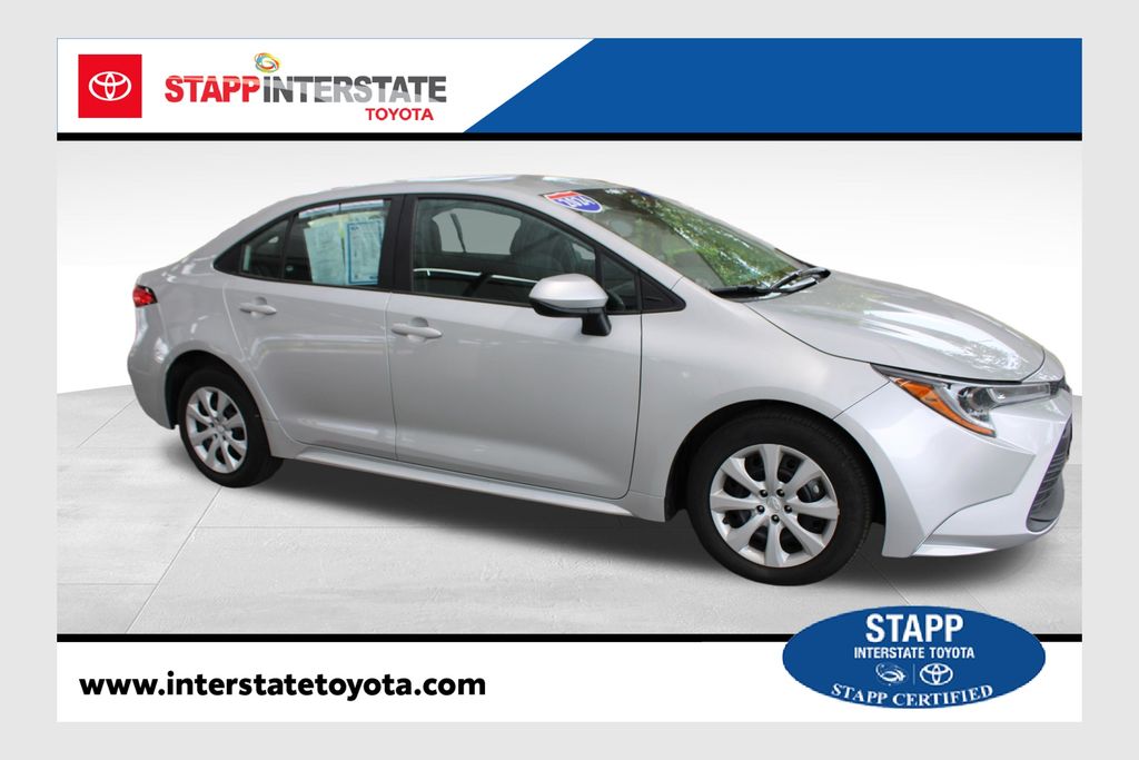 Classic Silver Metallic 2024 Toyota Corolla Sedan Front-Wheel Drive Continuously Variable Transmission