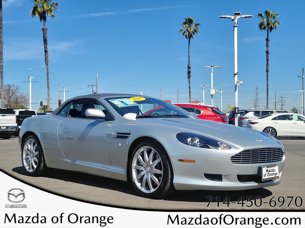 2007 Aston Martin DB9 Volante Convertible RWD