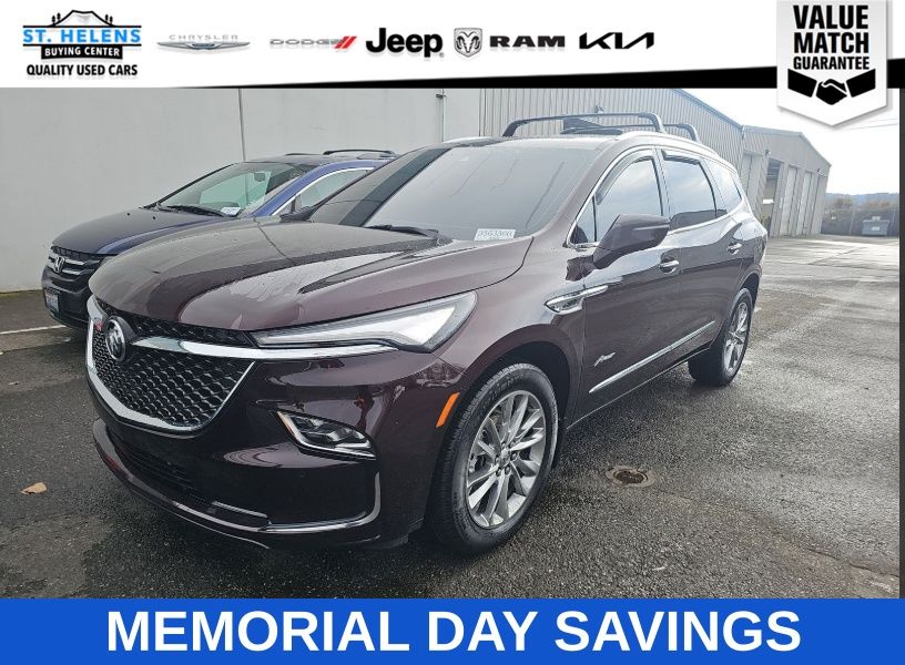 Rich Garnet Metallic 2023 Buick Enclave Avenir AWD SUV / Crossover Four-Wheel Drive 9-Speed Automatic