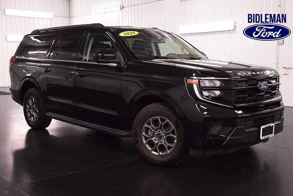 Agate Black Metallic 2025 Ford Expedition SUV / Crossover Four-Wheel Drive Automatic