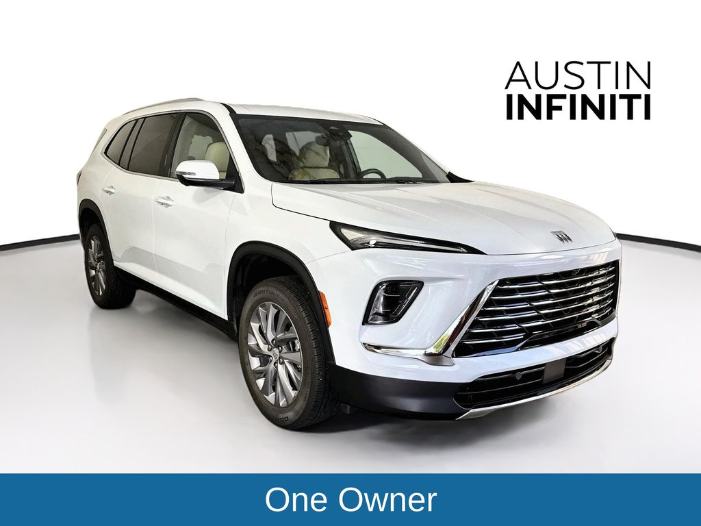 Iridescent White Tricoat 2026 Buick Enclave SUV / Crossover Front-Wheel Drive 8-Speed Automatic