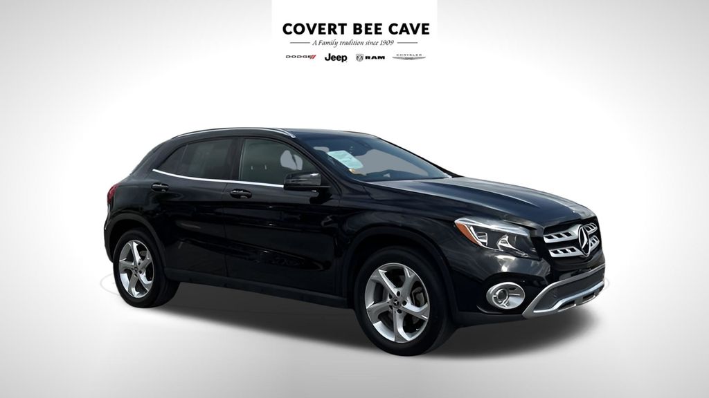 Black 2018 Mercedes-Benz GLA 250 FWD SUV / Crossover Front-Wheel Drive 7-Speed Automatic