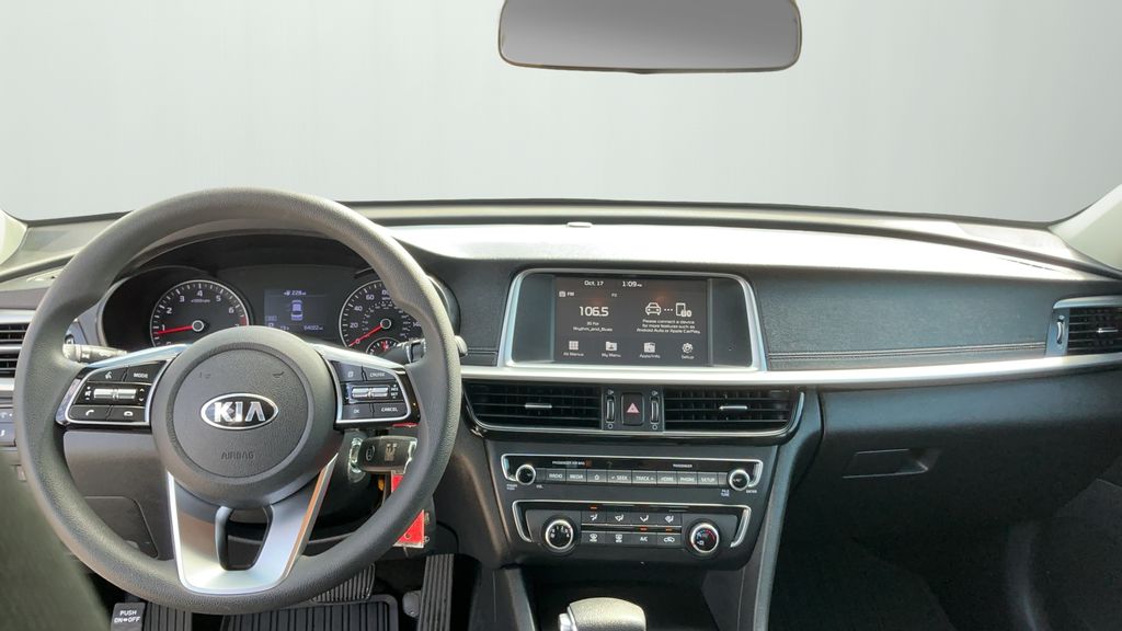 2020 Kia Optima LX White at Joe Myers Mazda Kia