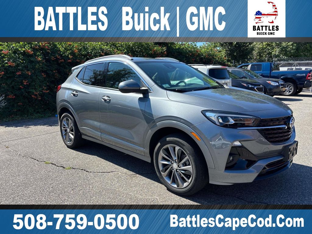 Satin Steel Gray Metallic 2022 Buick Encore GX SUV / Crossover All-Wheel Drive 9-Speed Automatic