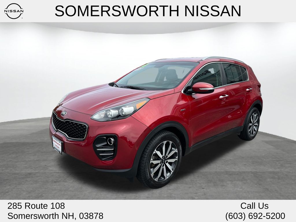 Hyper Red 2018 Kia Sportage SUV / Crossover All-Wheel Drive 6-Speed Automatic Overdrive