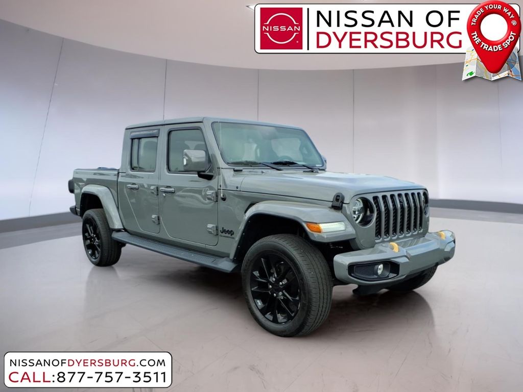 Sting-Gray Clearcoat 2022 Jeep Gladiator High Altitude Crew Cab 4WD Pickup Truck Four-Wheel Drive 8-Speed Automatic
